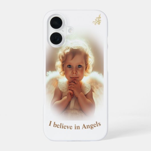 Baby Engel iPhone 16 Hülle (Rückseite)