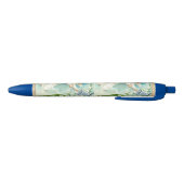 Baby Engel mit blauer Glocke Kugelschreiber (Unterseite)