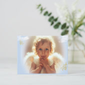 Baby Engel Postkarte (Stehend Vorderseite)
