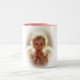 Baby Engel Zweifarbige Tasse