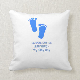 Baby-Engels-Himmel gesendetes Jungen-Kissen Kissen