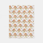 Baby-Engelsmädchen-Fleecedecke Fleecedecke (Vorderseite)