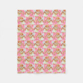 Baby-Engelsmädchen-Fleecedecke Nr. fünf Fleecedecke (Vorderseite)