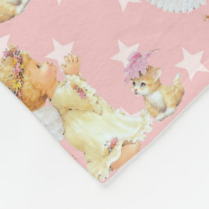 Baby-Engelsmädchen-Fleecedecke Nr. zwei Fleecedecke