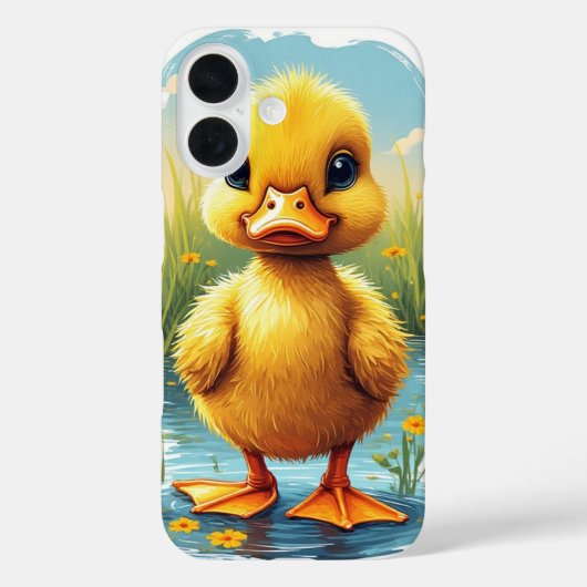 Baby-Ente Case-Mate iPhone Hülle (Rückseite)