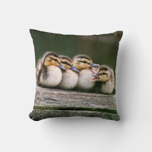 Baby-Enten Kissen (Vorderseite)