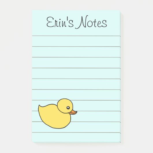 Baby-Enten-To-Do-Liste-Post-it-Notizen Post-it Klebezettel (Vorderseite)