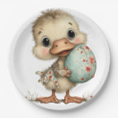Baby Entenküken Pappteller (Vorderseite)
