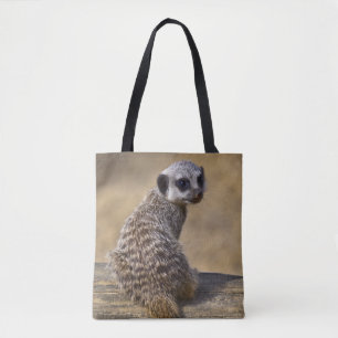Baby-Erdmännchen-All-Over-Print-Tasche Tasche