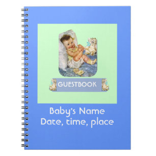 Baby-EreignisGuestbook Notizblock