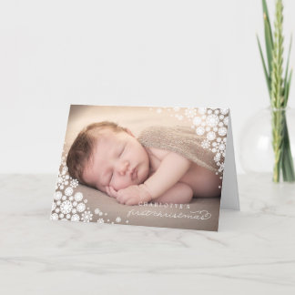 Baby-erste Feiertagskarte