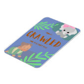 Baby erster Tag Magnet (Linke Seite)