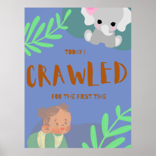 Baby erster Tag Poster