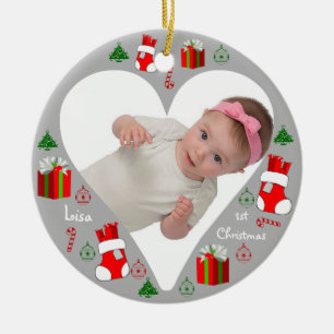 Baby-erstes Keramik Ornament