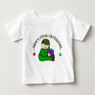 Baby erstes Weihnachten Baby Elf (CA2) T-shirt