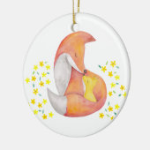 Baby-erstes Weihnachtspersonalisierte Keramik Ornament (Links)