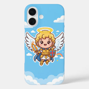 Baby Erzengel Michael Süße iPhone 16 Hülle