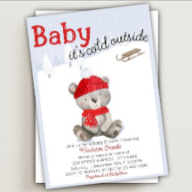 Baby es ist Cold Bear Baby Shower