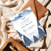 Baby es ist Cold Outside Blue Winter Babydusche Einladung