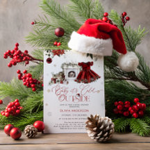 Baby es ist Cold Outside Moderne Babydusche