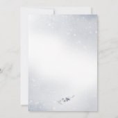 Baby es ist kalt außerhalb Baby Dusche Einladung W (Rückseite)