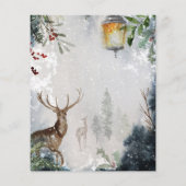 Baby es ist kalt außerhalb Babyduschekulare (Rückseite)