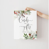 Baby es ist kalt außerhalb der immergrünen Karten Poster