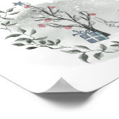 Baby es ist kalt außerhalb der Winter Windel-Tombo Poster (Ecke)