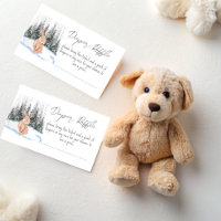 Baby Es ist kalt Außerhalb des Winters sonnige Win