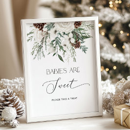 Baby es ist kalt außerhalb immergrünen Babys sind Poster