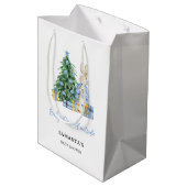 Baby es ist kalt außerhalb von Peter Rabbit Mittlere Geschenktüte (Rückseite Schrägansicht)