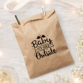 Baby es ist kalt außerhalb Weihnachten Urlaub Gefa Geschenktütchen (Ausgeschnitten)