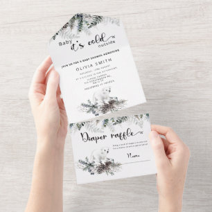 Baby, es ist kalt draußen All In One Einladung