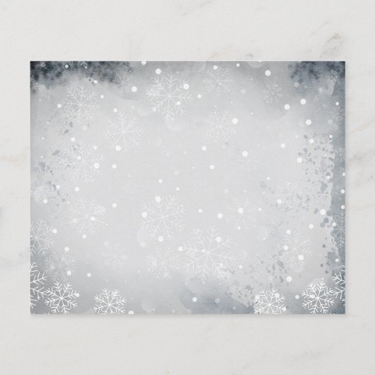 Baby Es ist kalt draußen Arktis Tierdusche Winter (Rückseite)