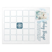 Baby Es ist kalt draußen Baby Bingo Notizblock (Vorderseite)