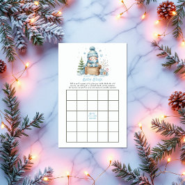 "Baby Es ist kalt draußen!" Baby Shower Bingo Game
