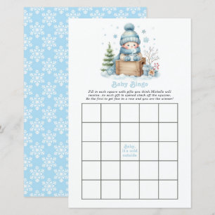"Baby, es ist kalt draußen!" Baby Shower Bingo Spi