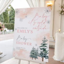 Baby Es ist kalt draußen, Babydusche Begrüßungszei