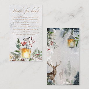 Baby es ist kalt draußen Babydusche Bücher für Bab Begleitkarte