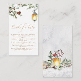 Baby es ist kalt draußen Babydusche Bücher für Bab Begleitkarte