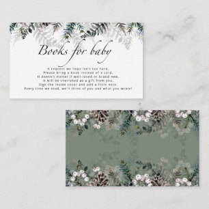 Baby es ist kalt draußen Babydusche Bücher für Bab Begleitkarte