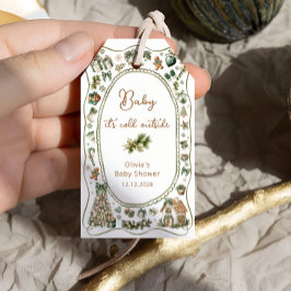 Baby Es ist kalt draußen Babydusche Danke Geschenkanhänger