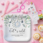 Baby es ist kalt draußen Babydusche Einladung Pappteller (Party)