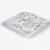 Baby es ist kalt draußen Babydusche Einladung Pappteller (Gewinkelt)