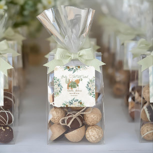 Baby Es ist kalt draußen Babydusche Einladung Quadratischer Aufkleber