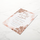 Baby es ist kalt draußen Babydusche Folieneinladung (Gedreht)