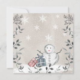 Baby es ist kalt draußen Babydusche leere Karte