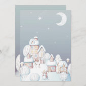 Baby es ist kalt draußen Babydusche leere Karte (Vorne/Hinten)