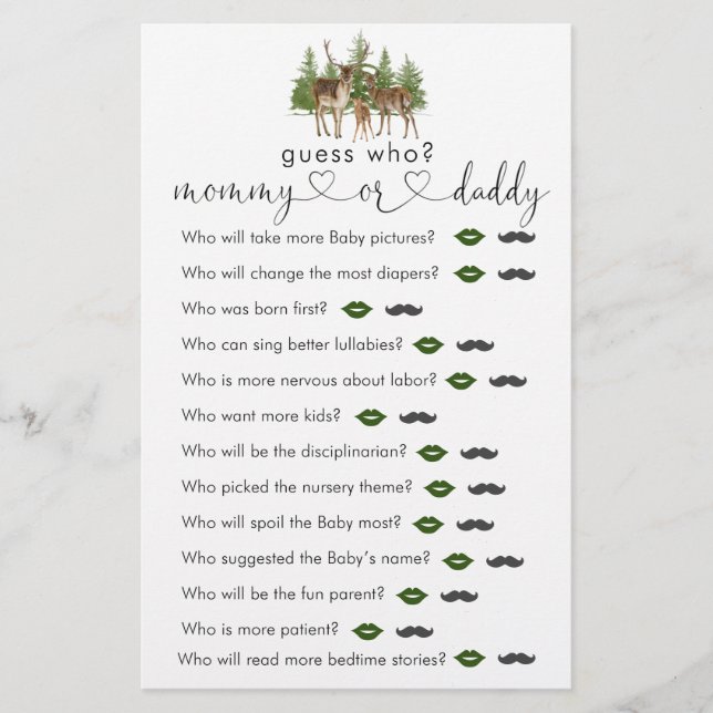 Baby Es ist kalt draußen Babydusche Ratgeber, wer  (Vorderseite)