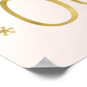 Baby es ist kalt draußen Babydusche Schild (Ecke)